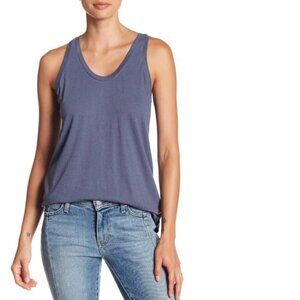 SUSINA Cinch Back Tank Top